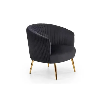 Armchair CROWN black